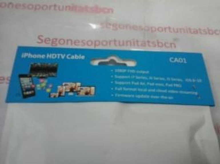 2 CABLE HDMI PARA IOS Y ANDROID