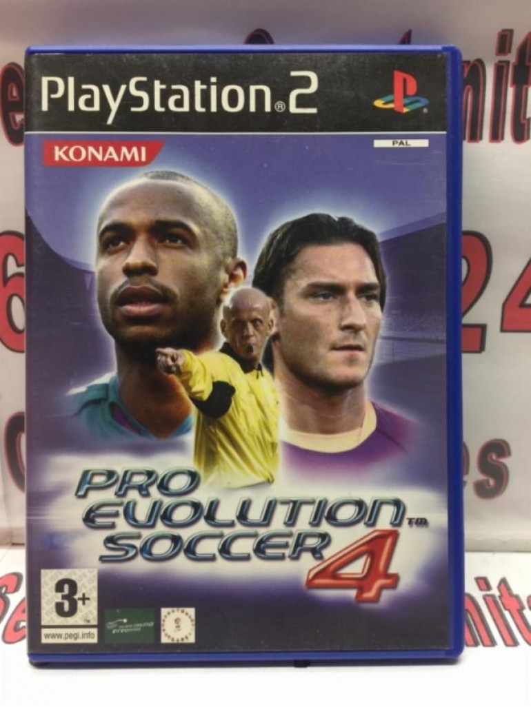 1 JUEGO PS2 PRO EVOLUTION SOCCER 4