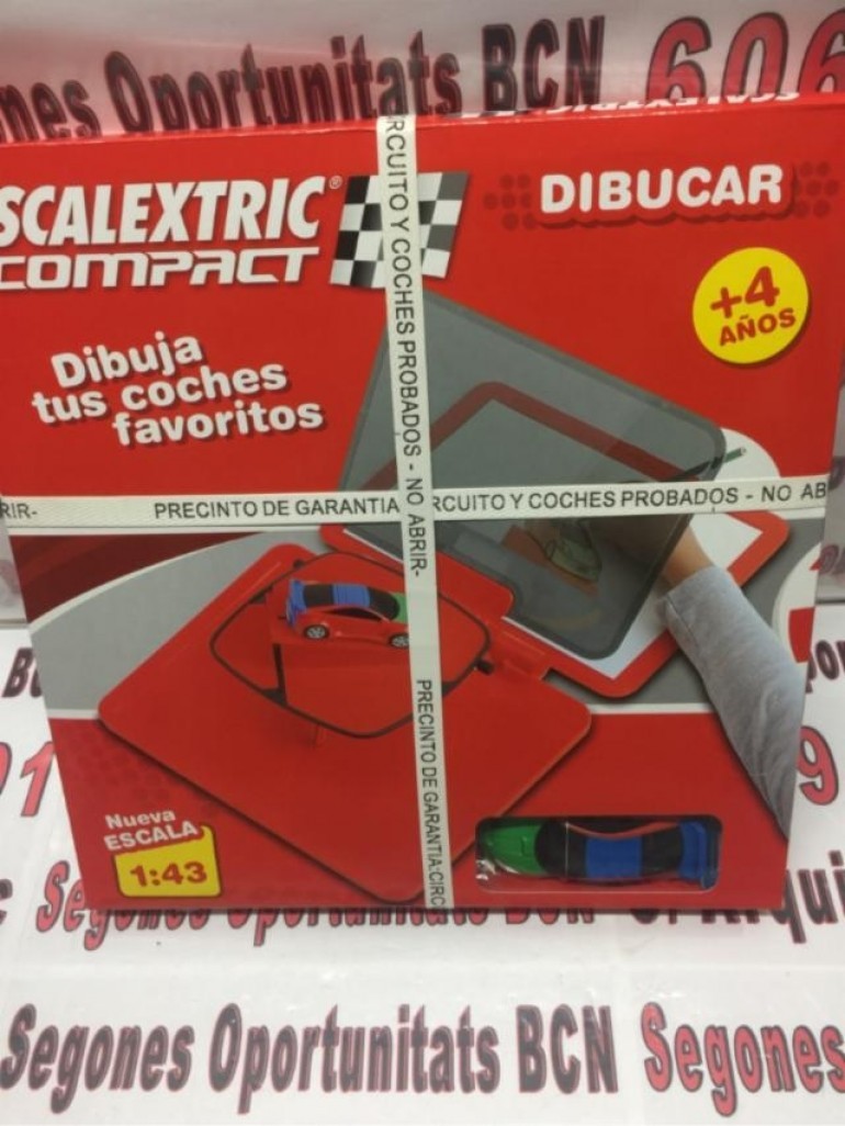 1 DIBUCAR SCALEXTRIC COMPACT