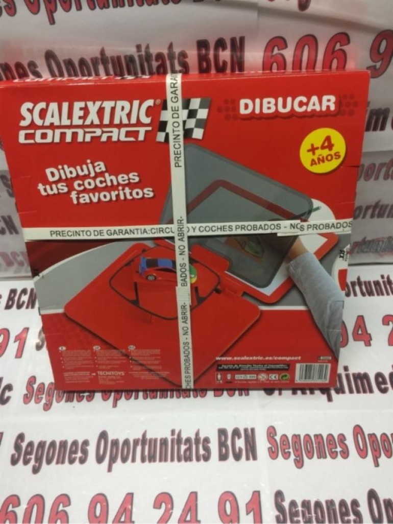 4 DIBUCAR SCALEXTRIC COMPACT