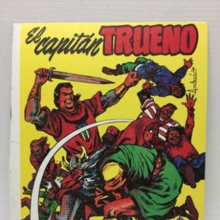 1 4 portadas para encuadernar Capitan Trueno almanaque 1958