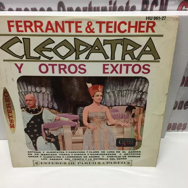 1 Disco vinilo ferrante y teicher cleopatra