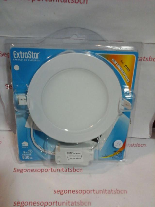 2 Plafón empotrable Led Nuevo 