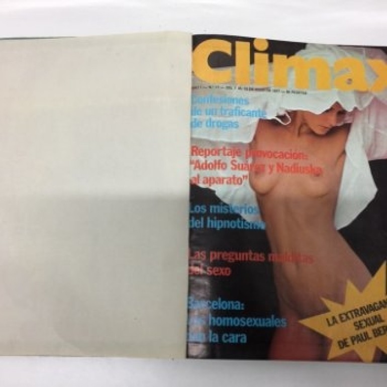 2 Tomo único encuadernado de 3 revistas Climax y 4 Lib