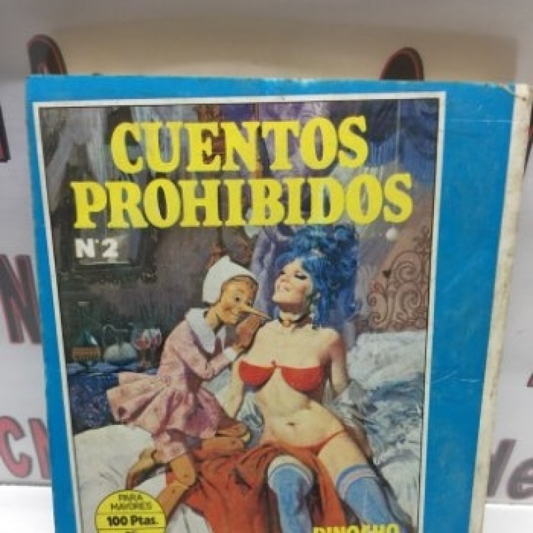 2 Cuentos prohibidos La Cenicienta N1 Edita Ediciones Actuales 1977