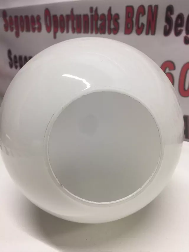 3 Globos de cristal lampara