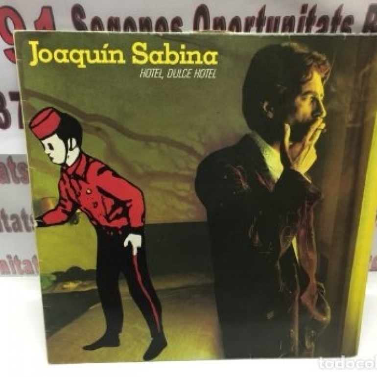 1 LP joaquin sabina Hotel , dulce hotel de Ariola de 1987