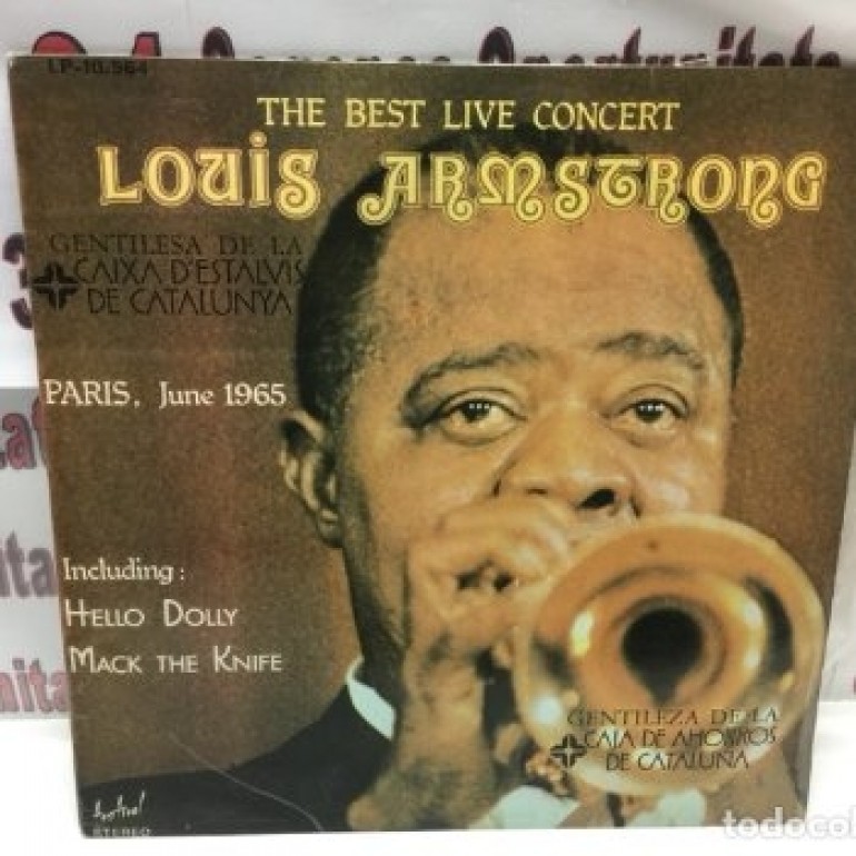 1 LP Louis Amstrong , paris june 1965 de Festival estereo de 1976