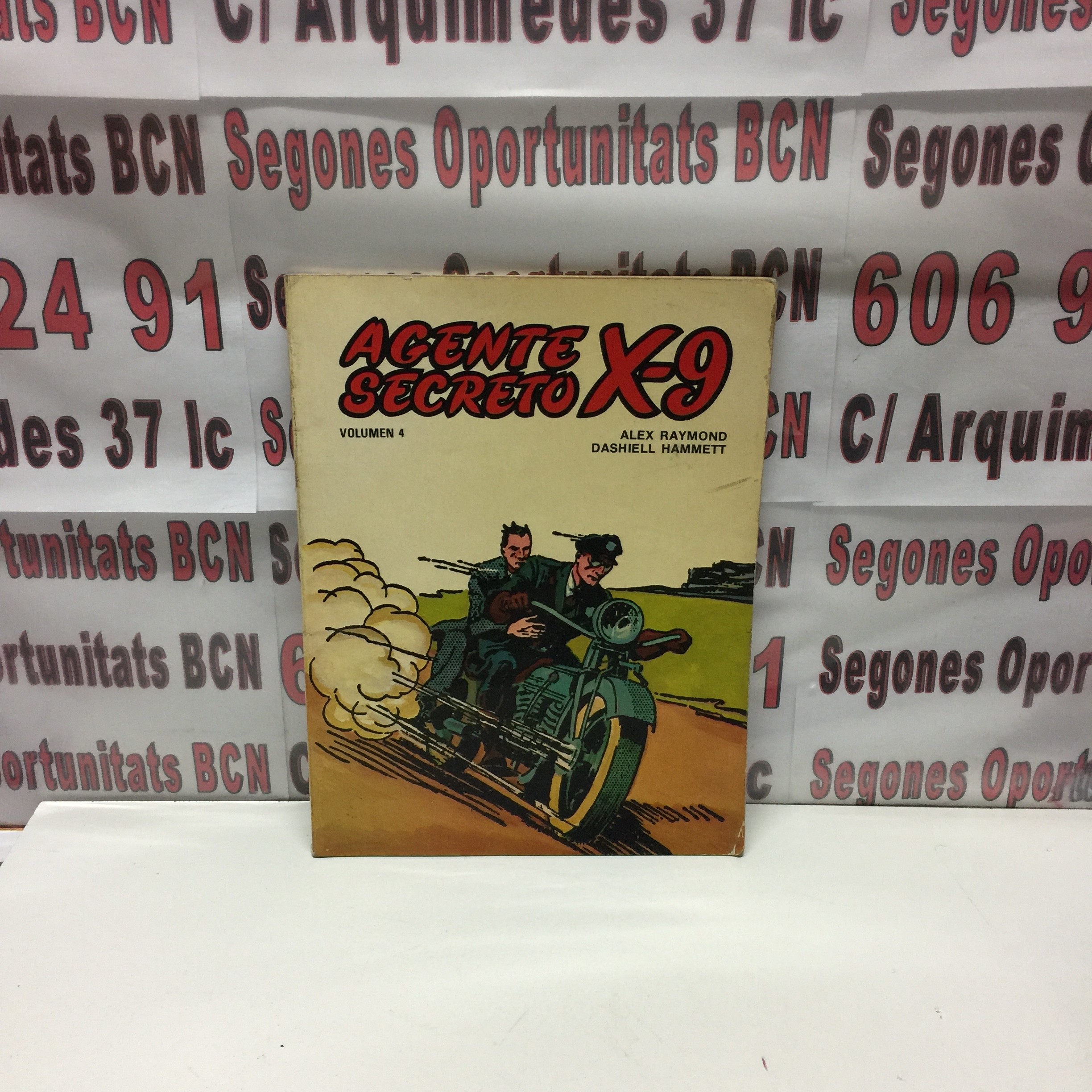 1 Agente secreto X-9 Volumen 4 de Ediciones B de 1979