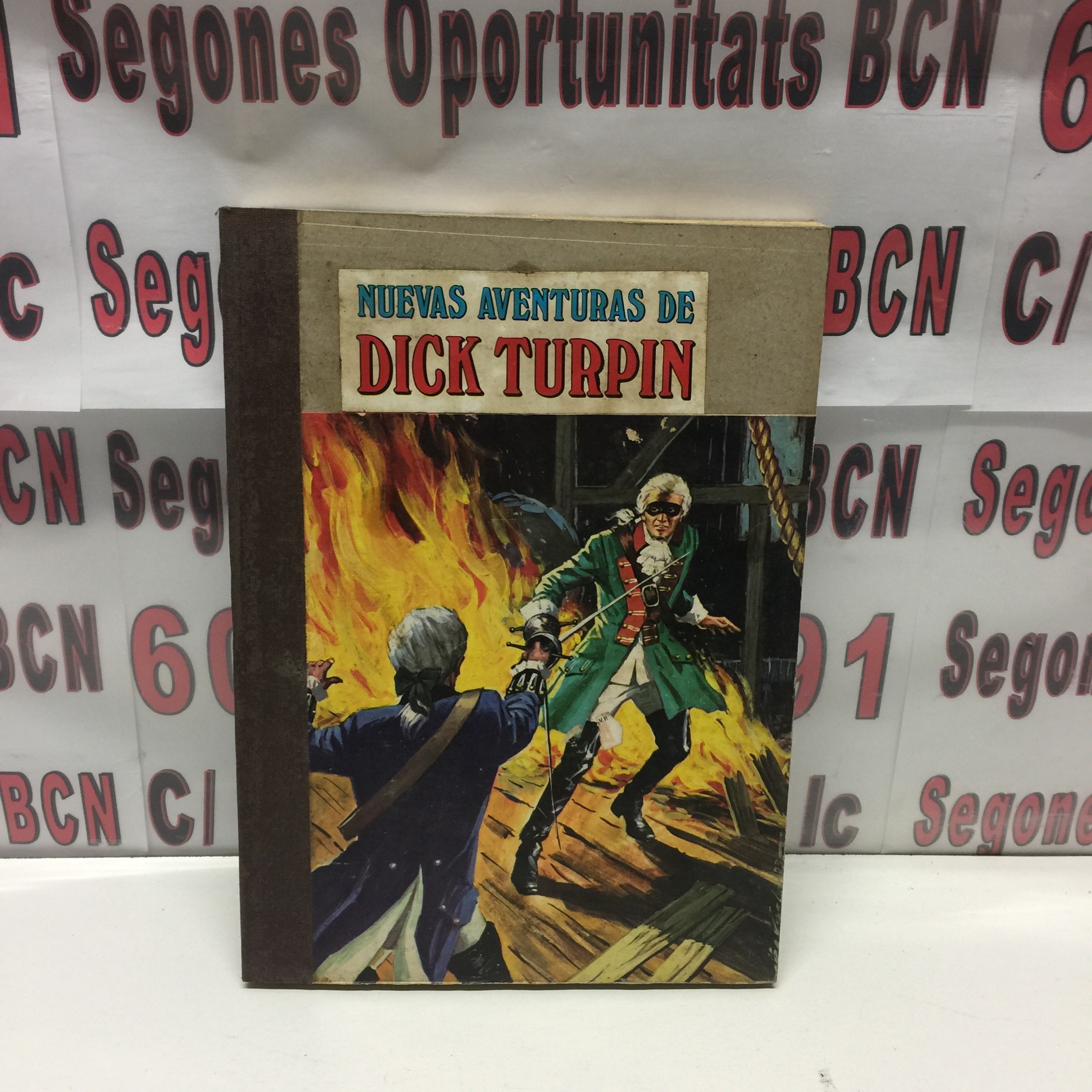 1 Tomo único 11 tebeos Dick Turpin Nuevas Aventuras colección completa Valenciana 1979