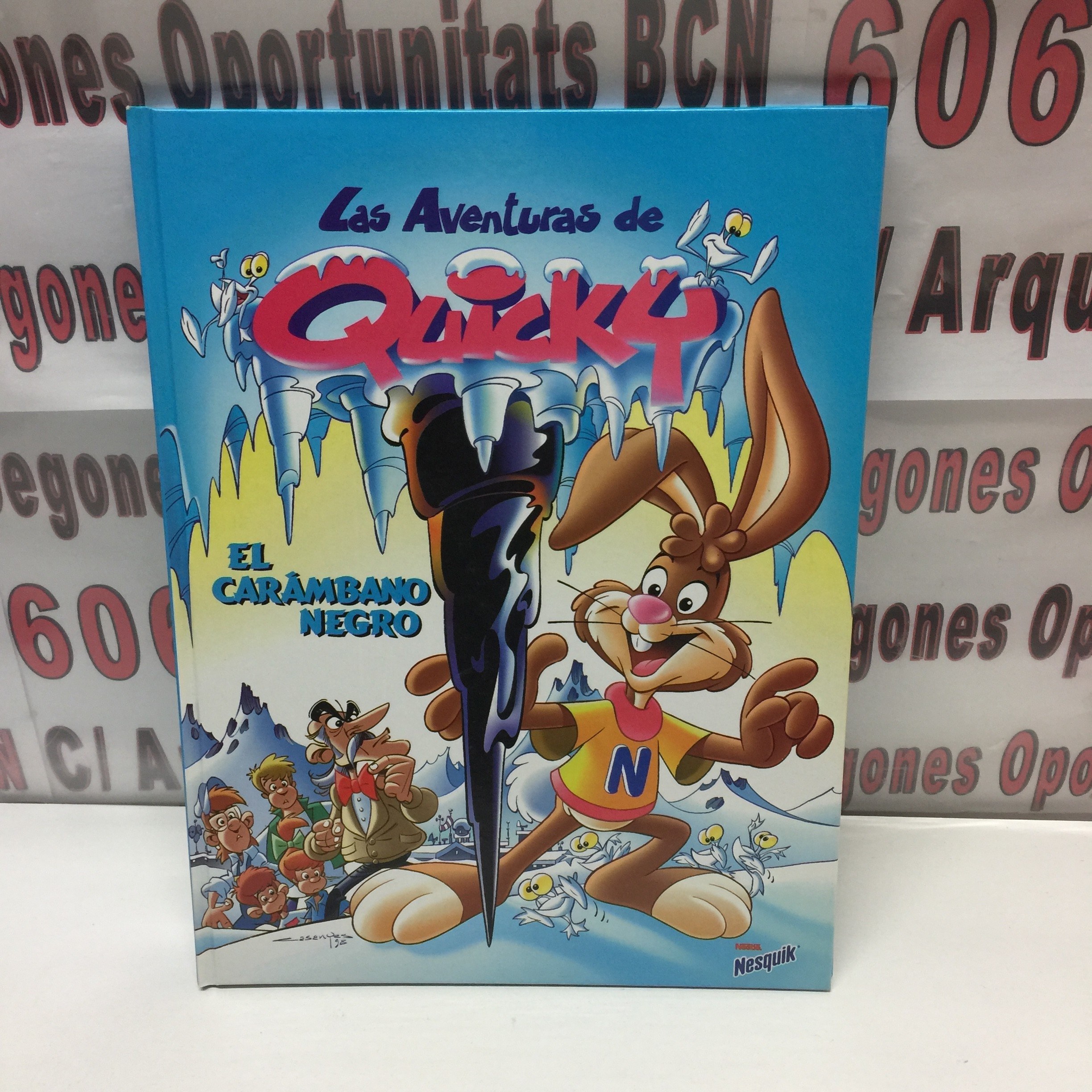 1 Las aventuras de Quiky el carámbano negro - editado por Nestle 1998