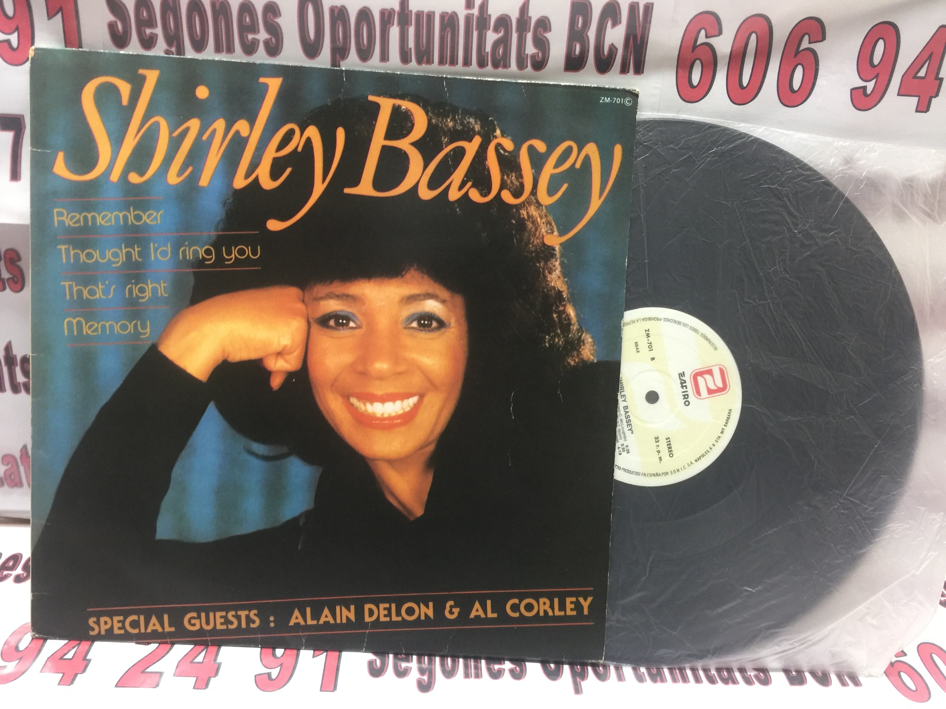 1 Vinilo  Shirley Bassey