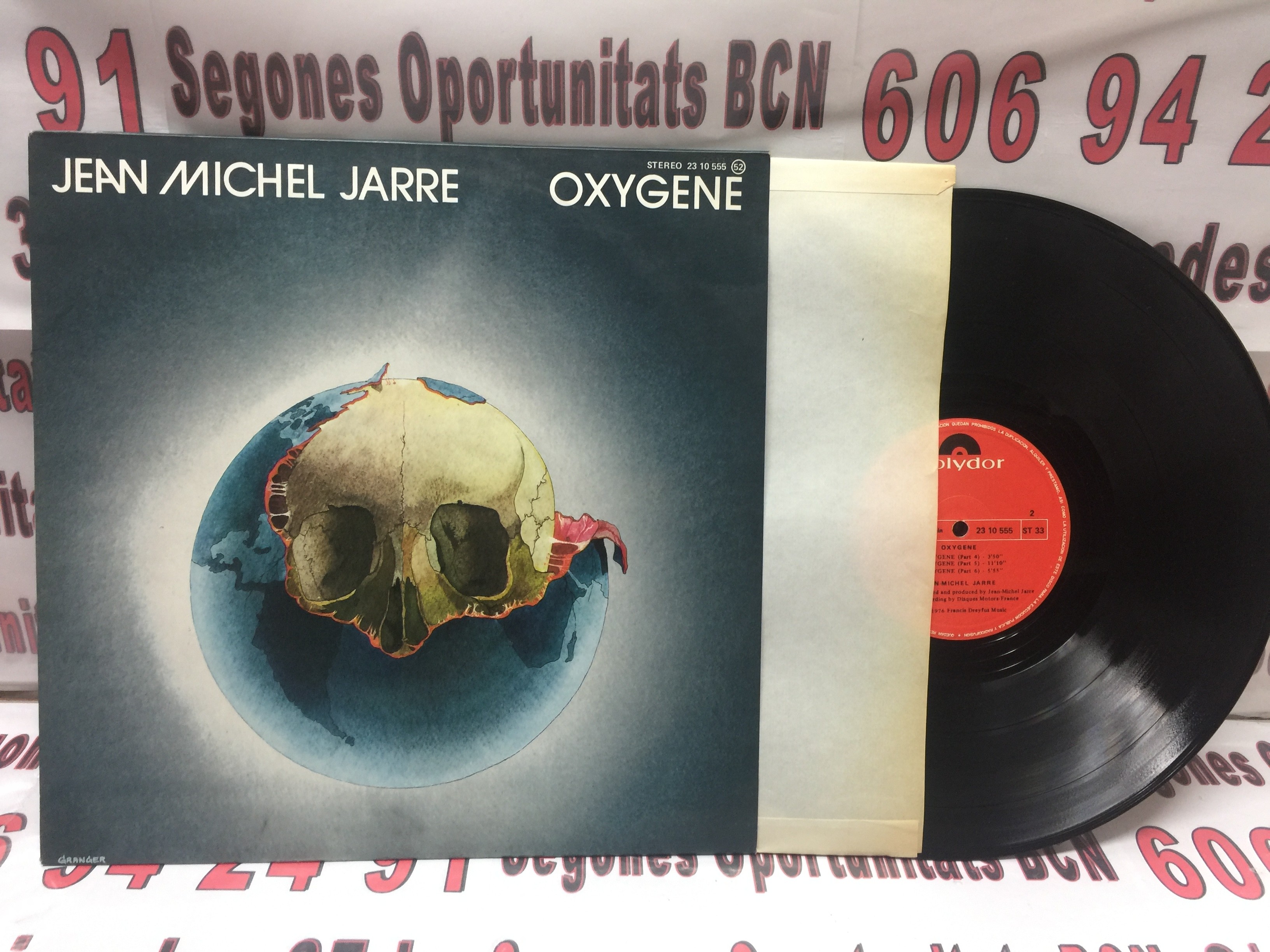 1 Vinilo  Jean Michel Jarre - Oxygene