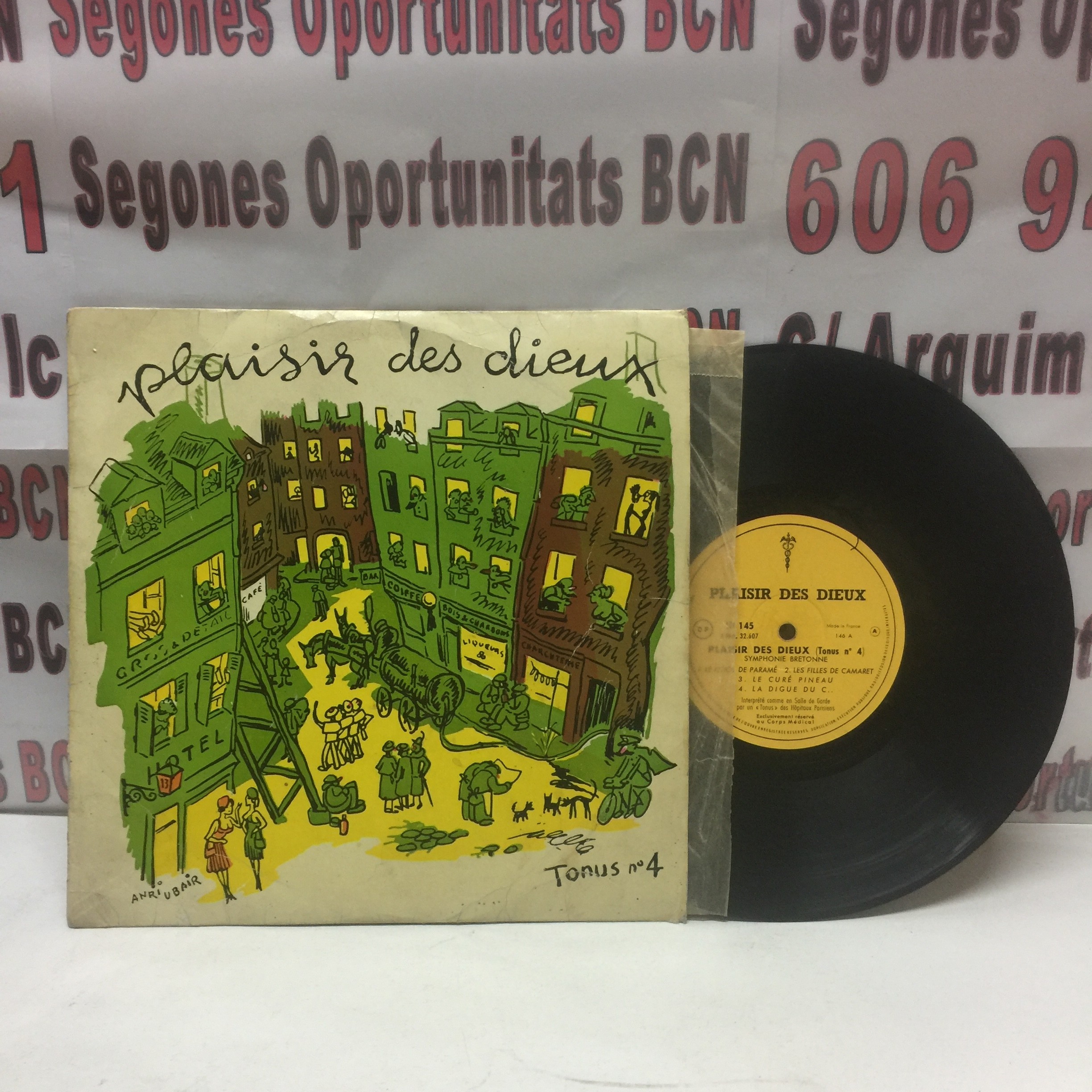 1 Disco vinilo Plaisir des dieux , edición francesa