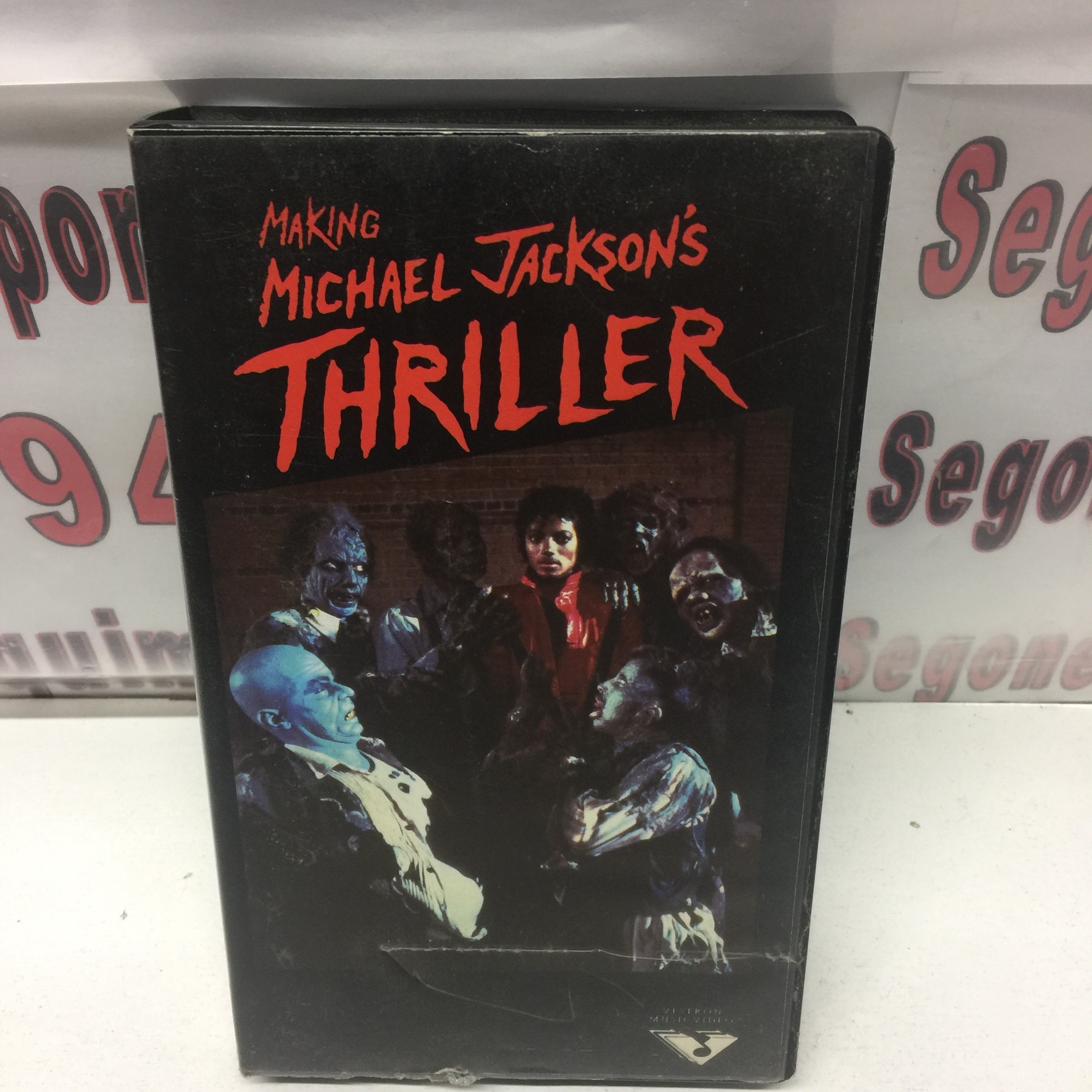 1 VHS Making michael jackson thriller