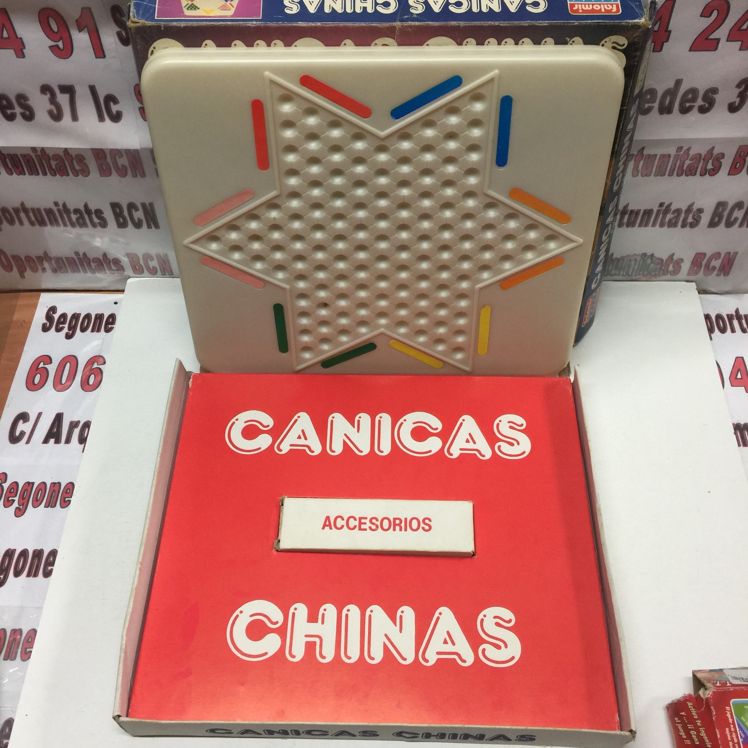 2 Canicas chinas / juegos Falomir años 80