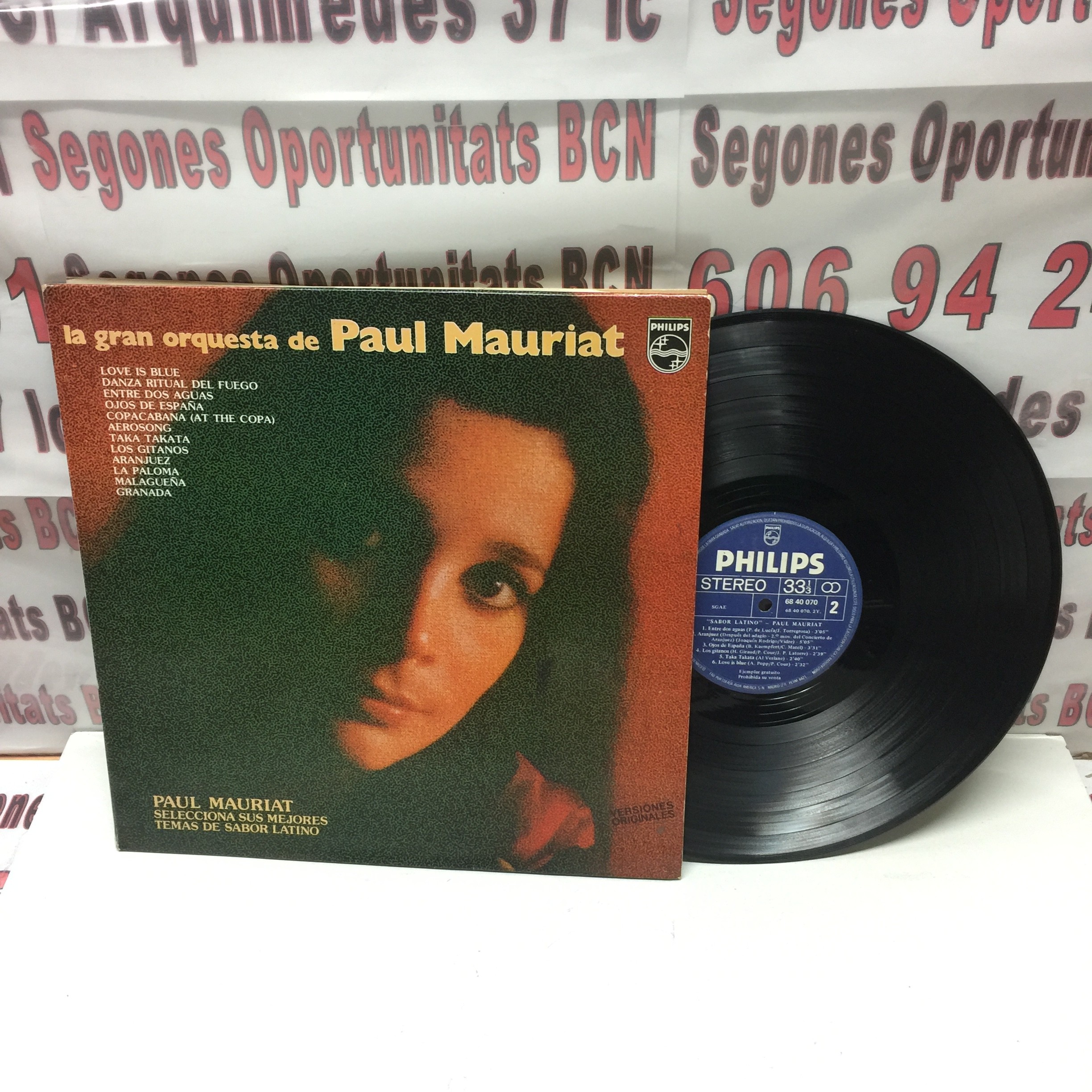 1 Vinilo Paul Mauriat - la gran orquesta - 1980