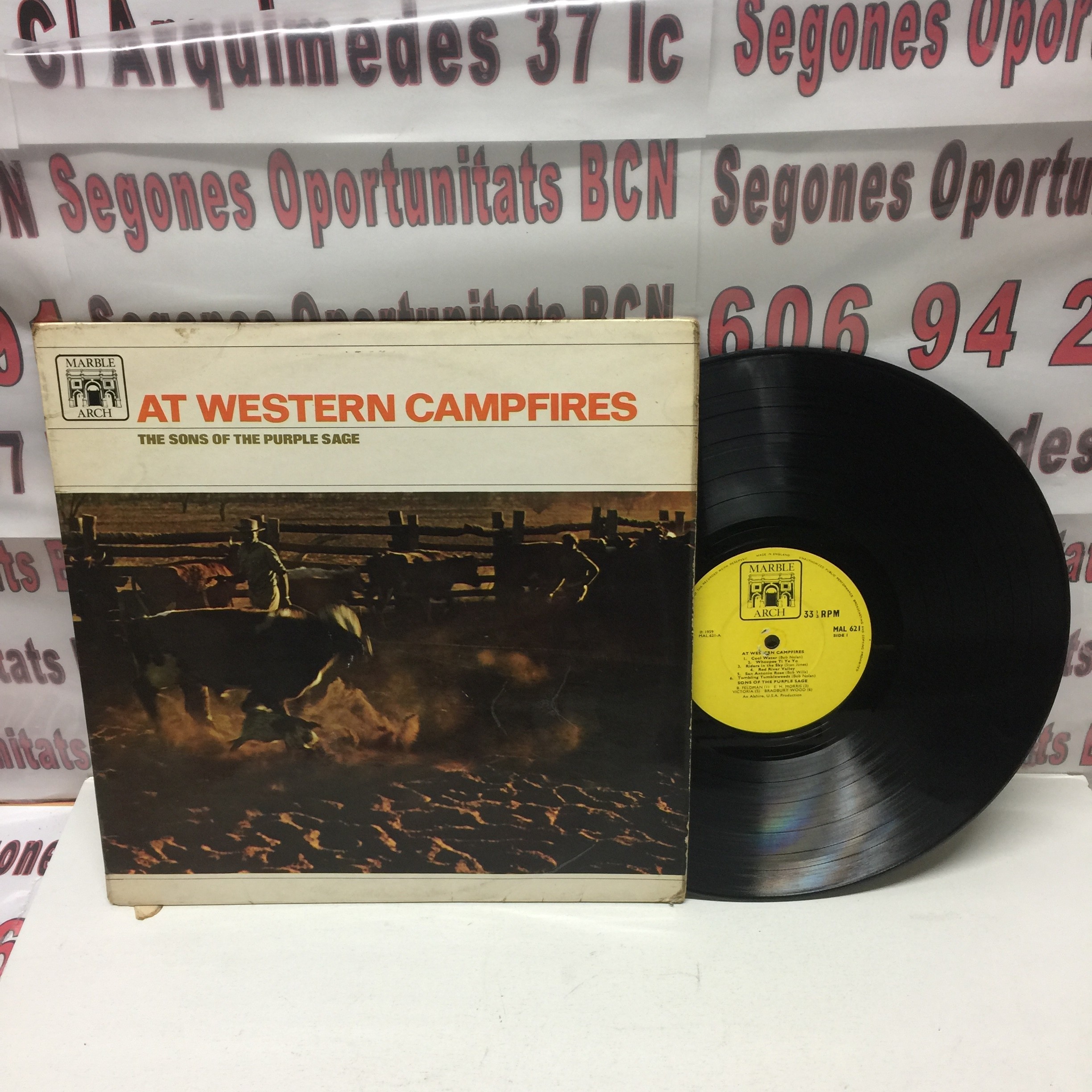 1 Vinilo At Western Campfires - London 1966