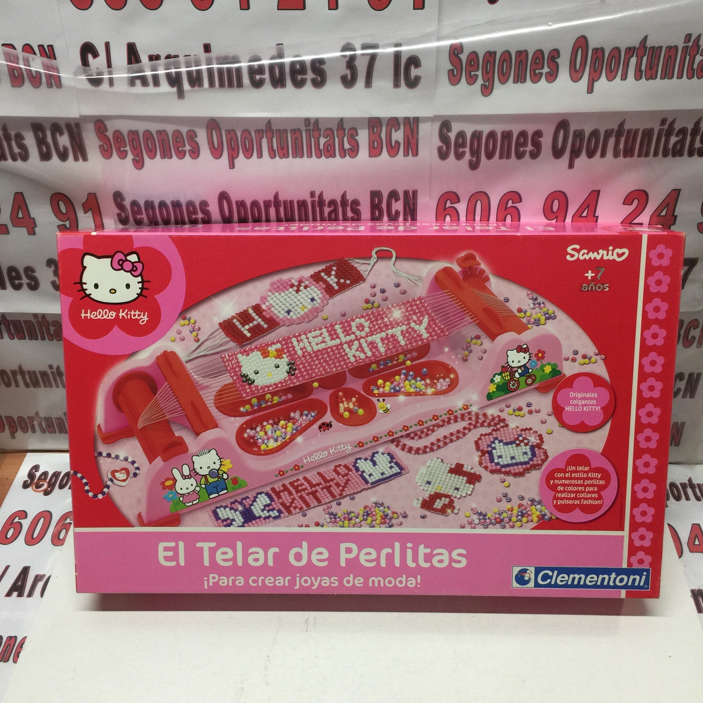 1 El telar de perlitas hello kitty