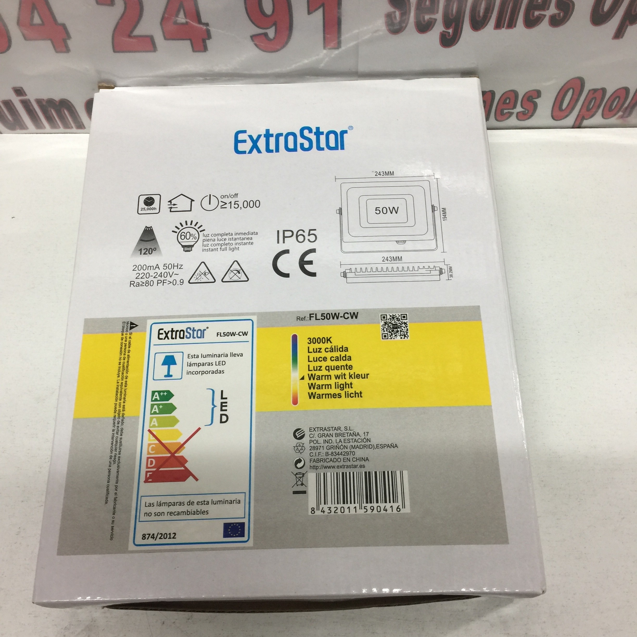 2 Foco led 