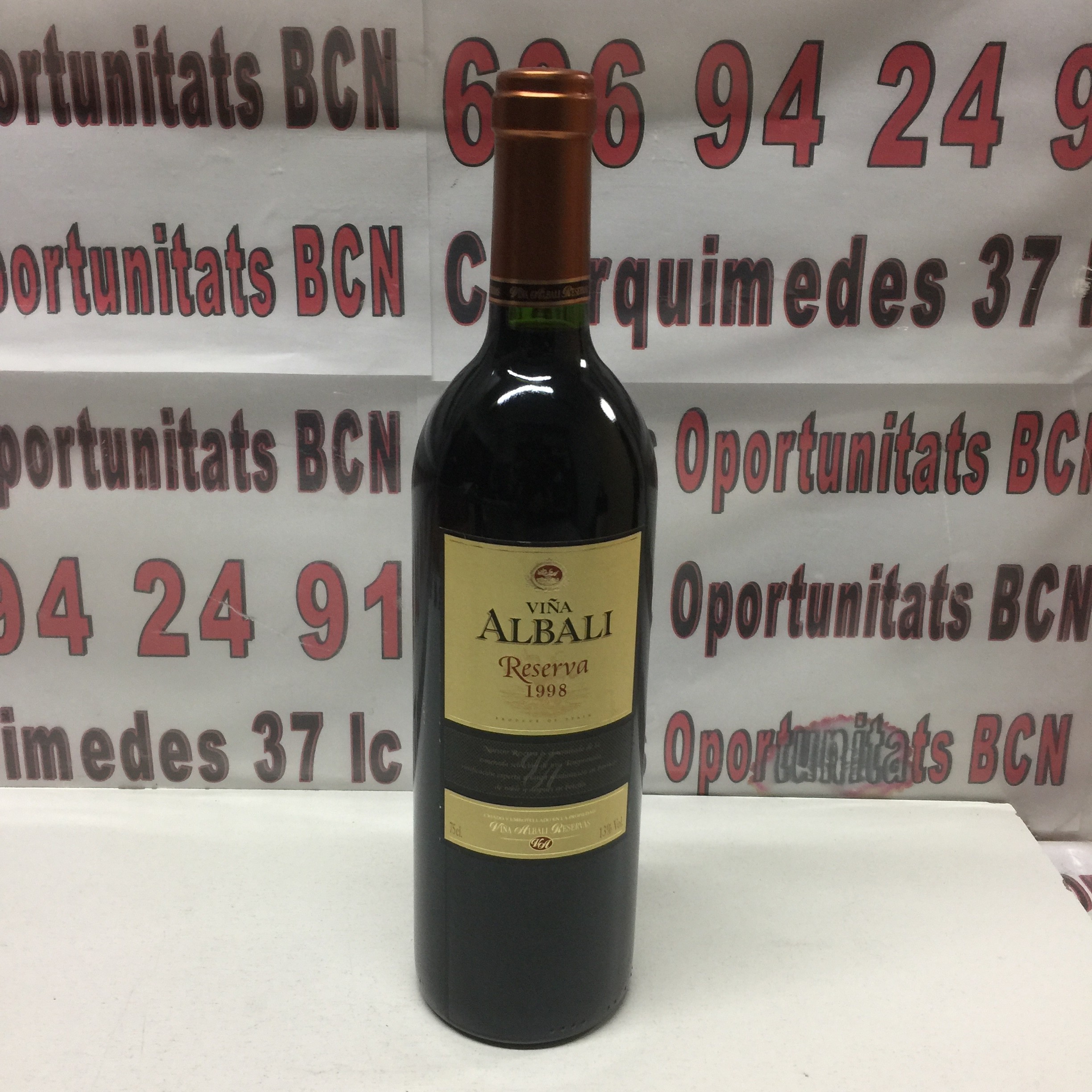 1 Viña Albali Reserva 1998 75cl - tinto Valdepeñas