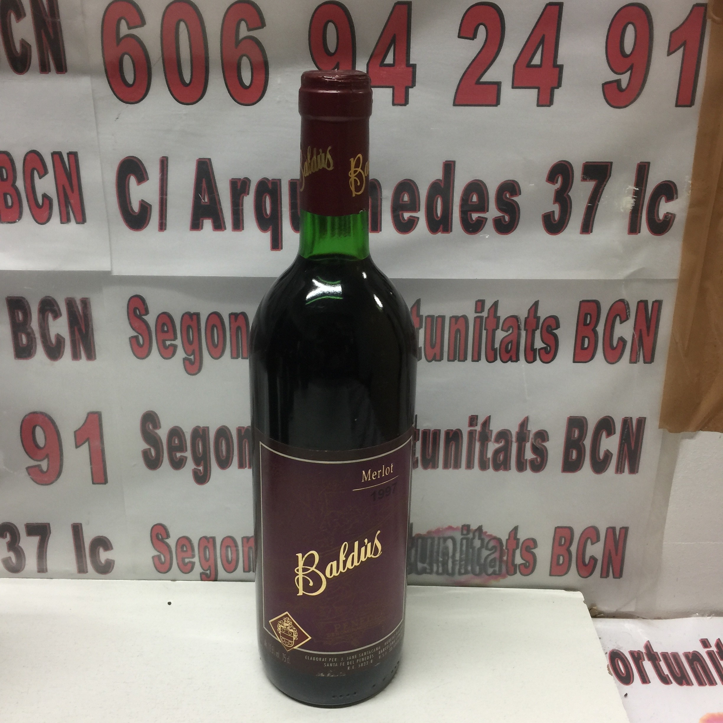 1 Baldús Merlot 1997 75cl