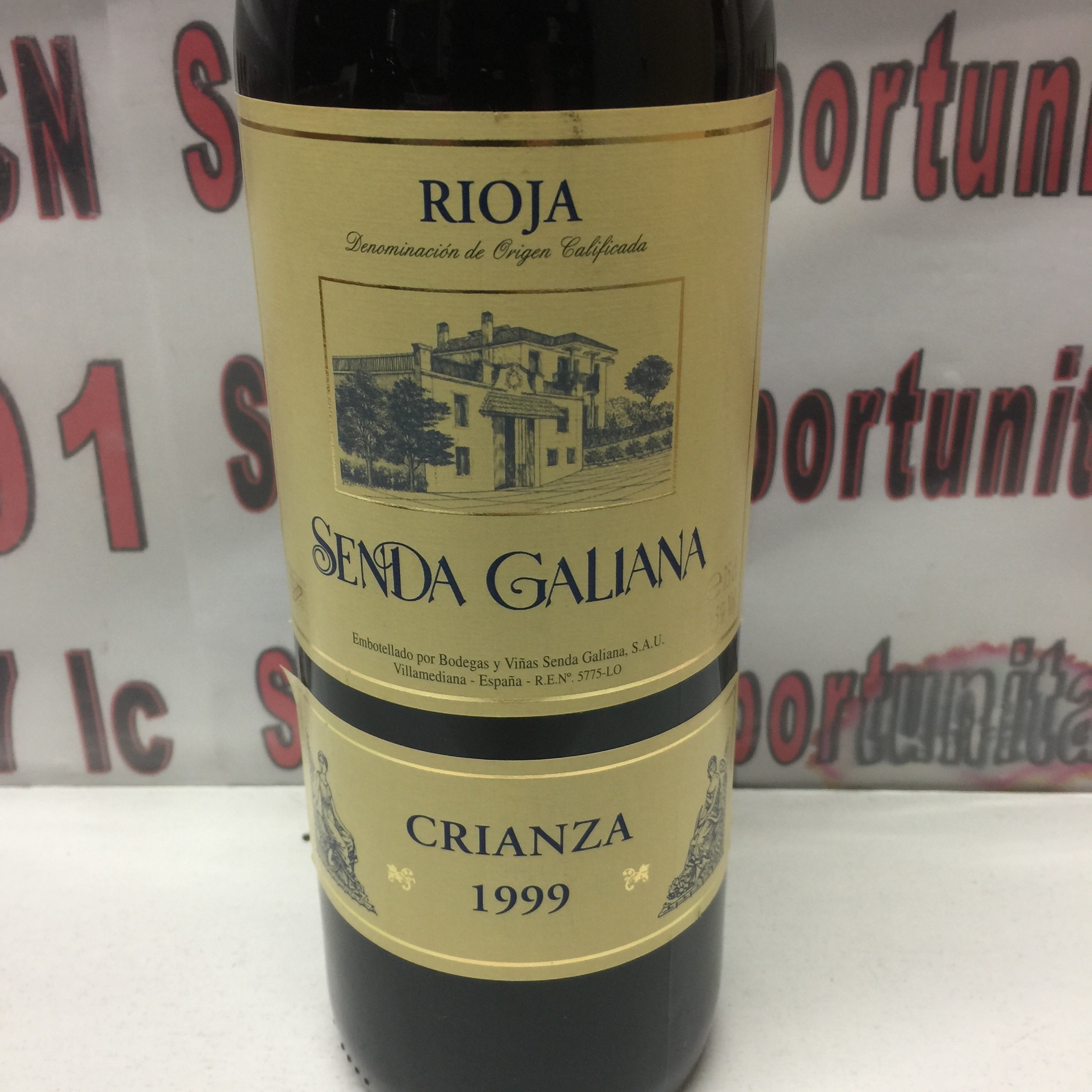 2 Rioja senda galiana crianza 1999 75cl