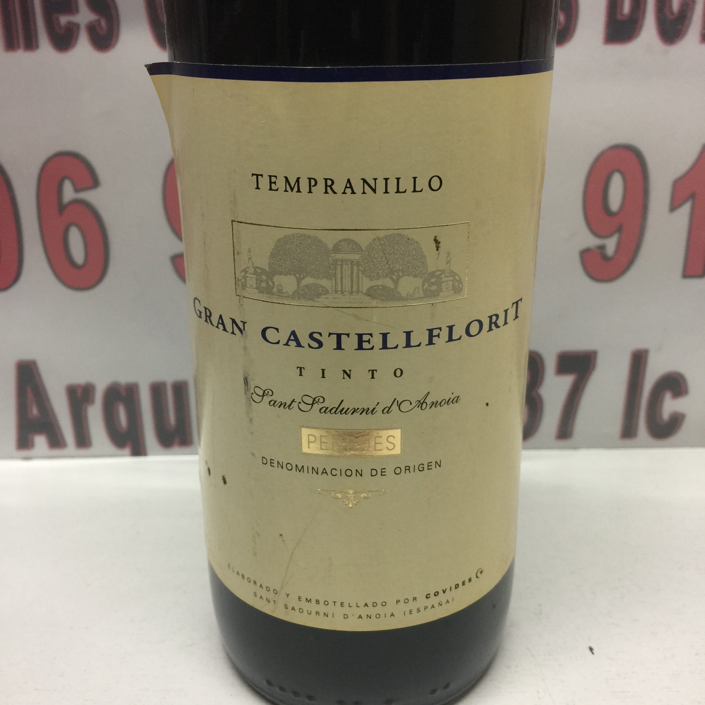 2 Gran castellflorit -tempranillo tinto penedes