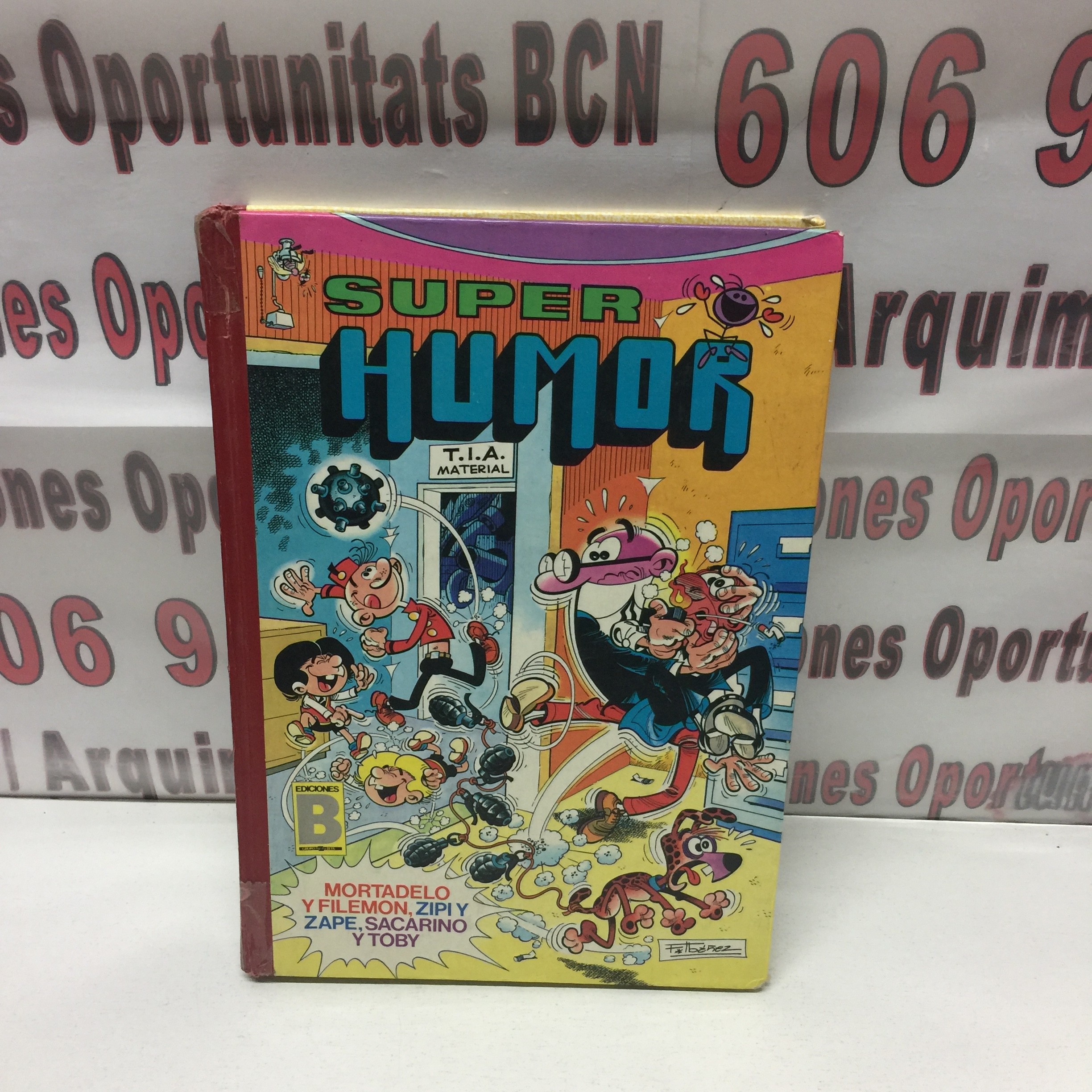 1 Super humor volumen 44 Mortadelo y Filemón de 1987