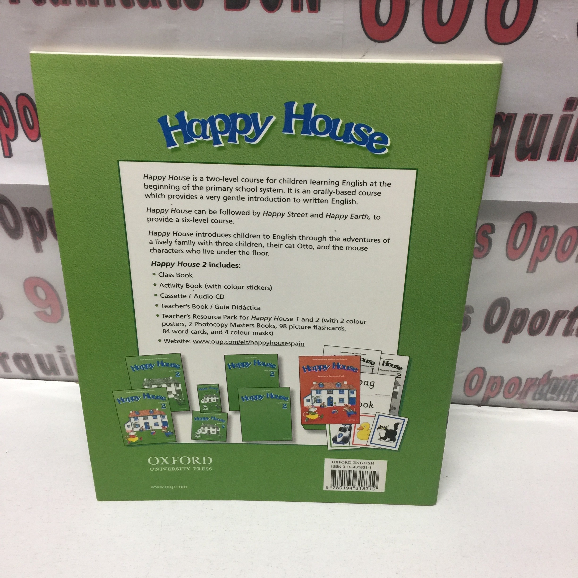 2 Libro inglés happy house class book 2