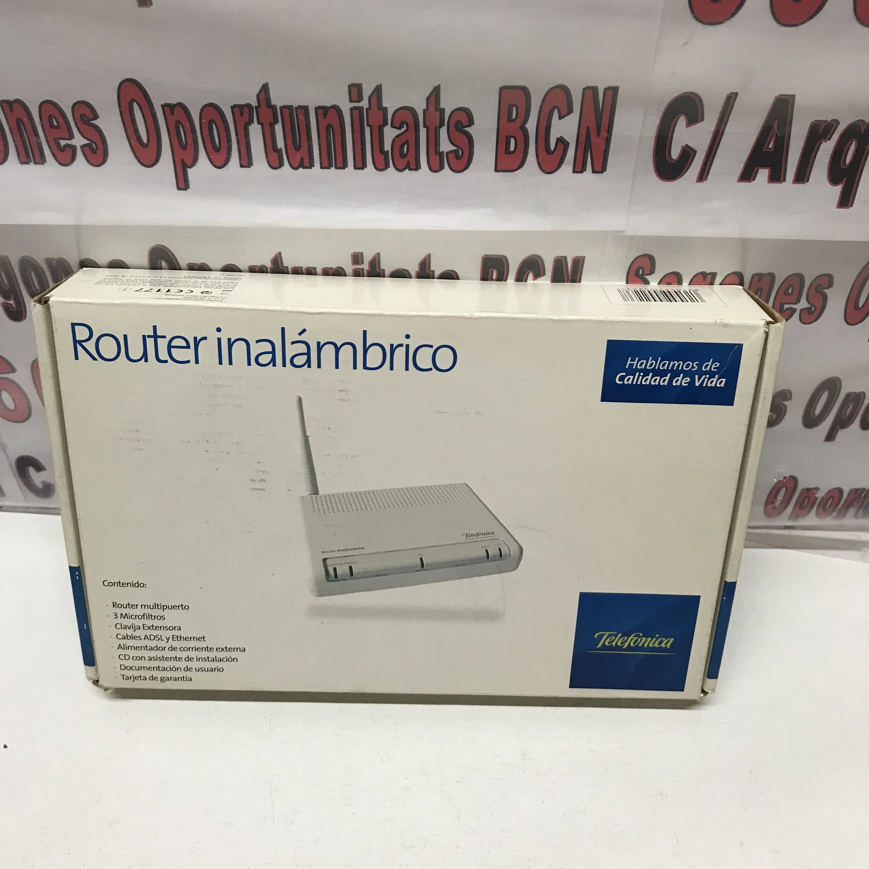 1 router inalambrico movistar