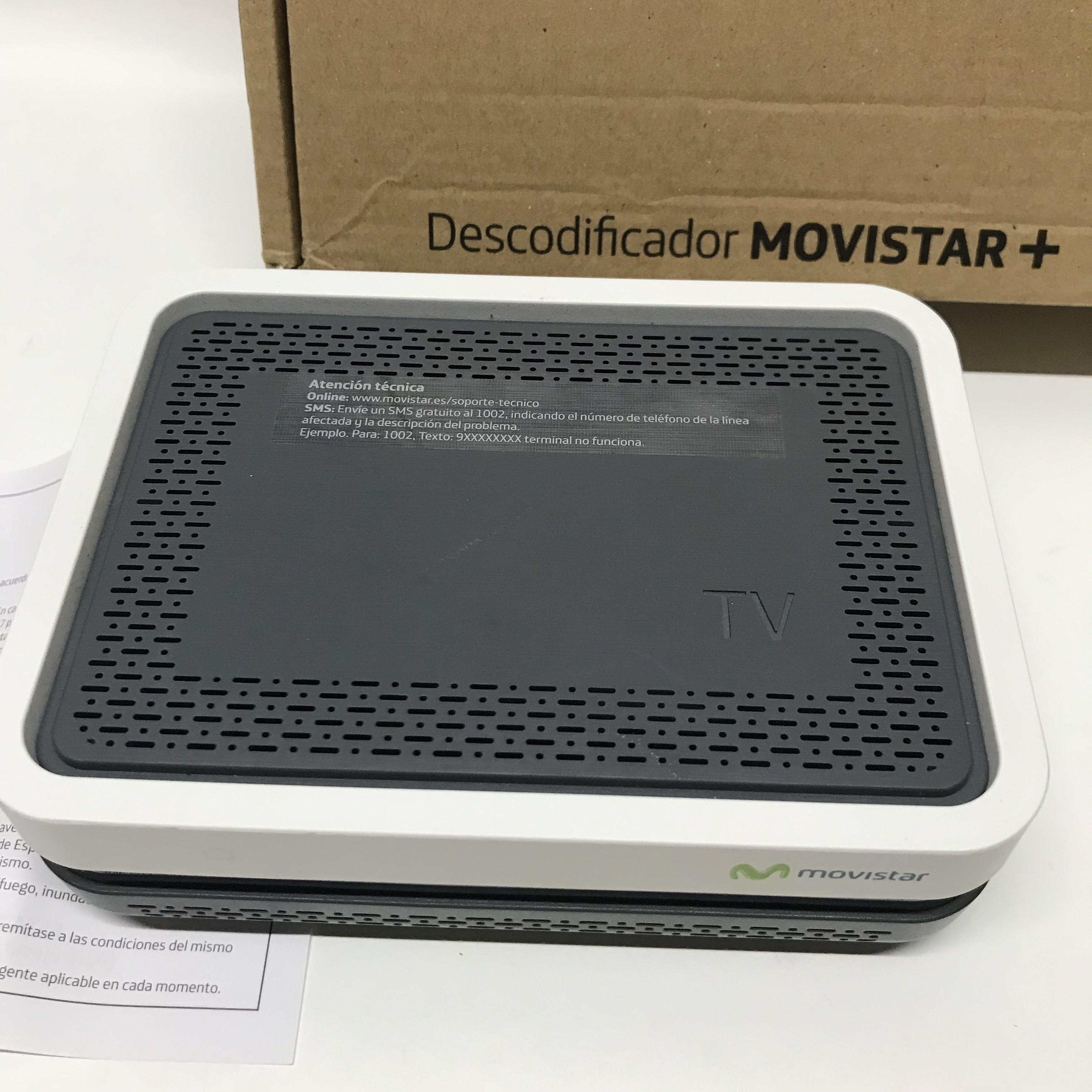 3 DESCODIFICADOR MOVISTAR + 