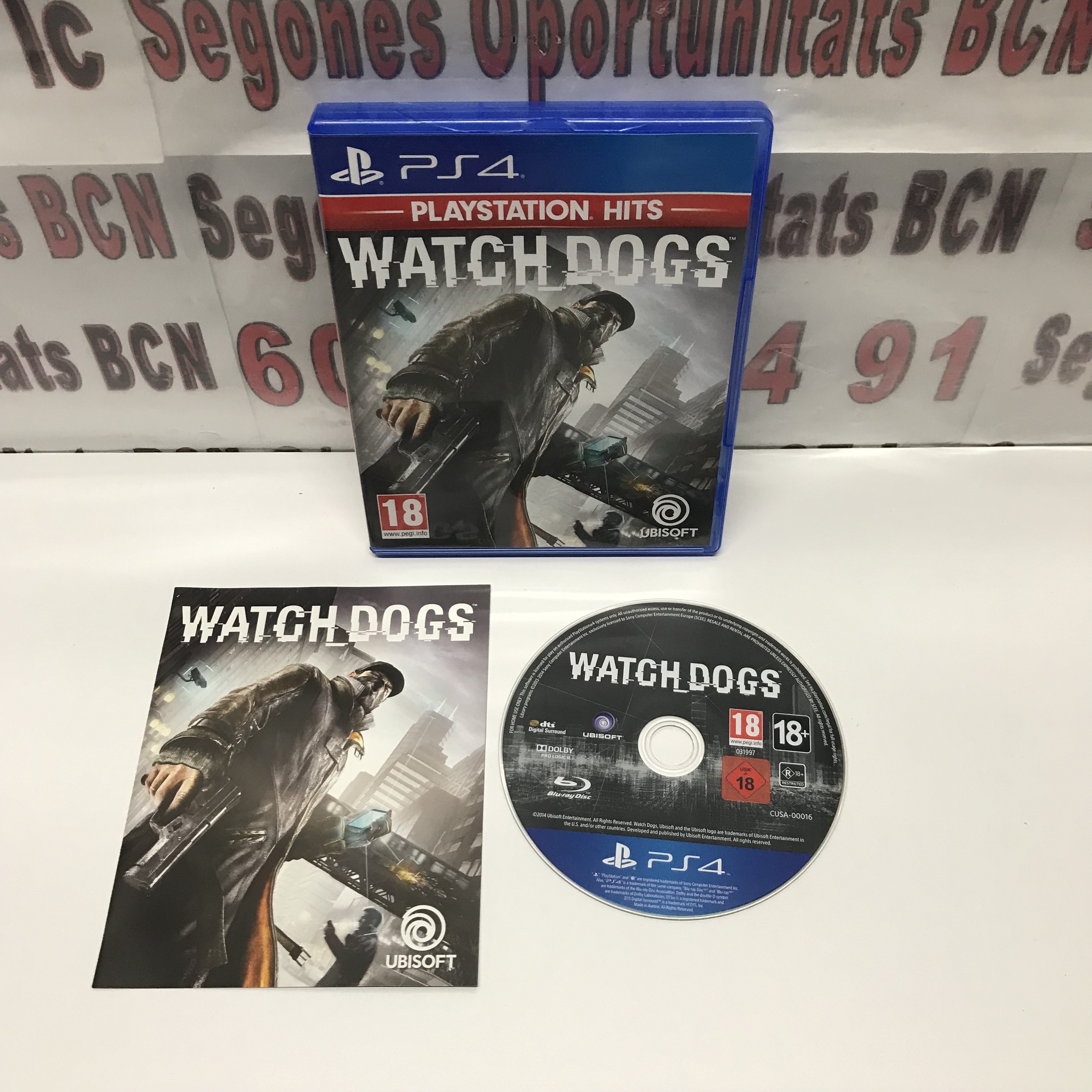 1 JUEGO PS4 WATCH DOGS