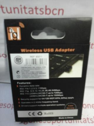 2 ADAPTADOR USB WIRELESS