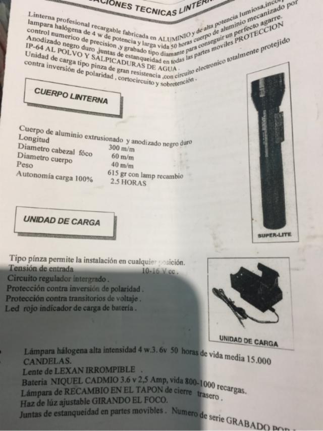 3 LINTERNA DE SEGURIDAD SUPER-LITE