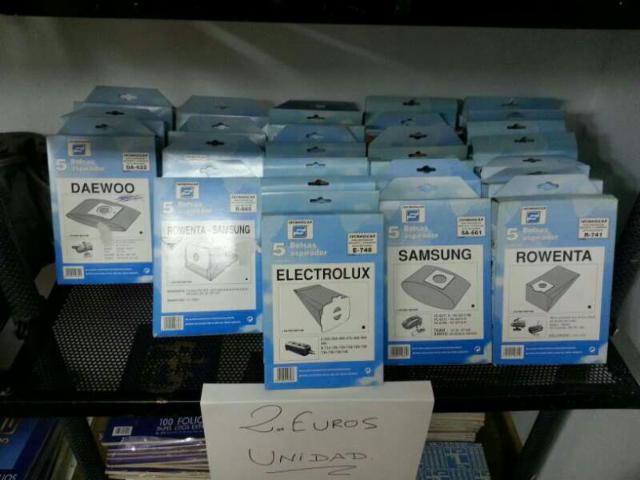 4 BOLSAS RECAMBIO PARA ASPIRADORAS