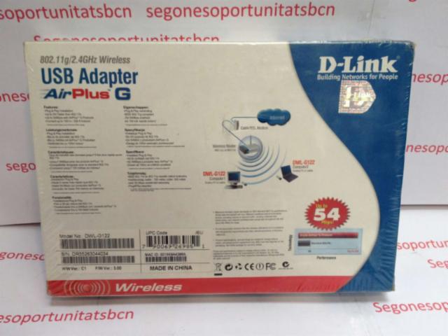 2 Adaptador usb d-link