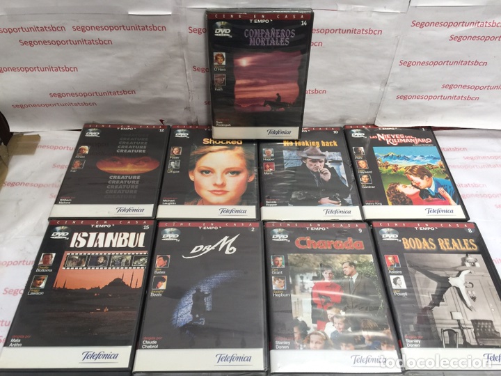 2 COLECCIÓN DE DVD DE LA REVISTA TIEMPO , 9 DVDS