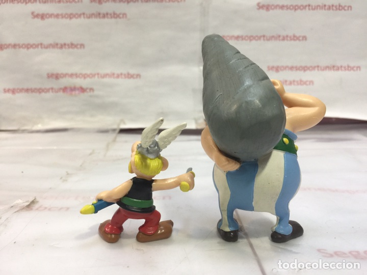 4 FIGURAS - ASTERIX Y OBELIX - COSCINNY - UDERZO - PLASTOY