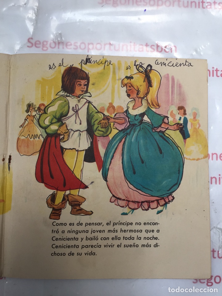 3 LA CENICIENTA DIS - CUENTO EDITORIAL FERMA AÑO 1960