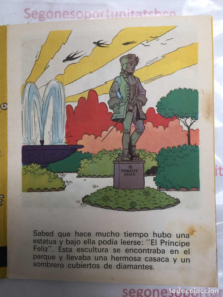 3 EL PRINCIPE FELIZ CUENTO TROQUELADO EDITORIAL FERMA DE 1967