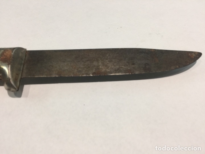 4 ANTIGUO CUCHILLO DE CAZA O MONTE