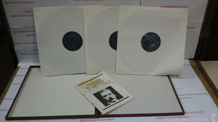 2 ALBUM COMPLETO - PUCCINI - MADAMA BUTTERFLY - ALHAMBRA SCE