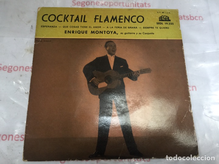 1 COCKTAIL FLAMENCO - ENRIQUE MONTOYA DE REGAL