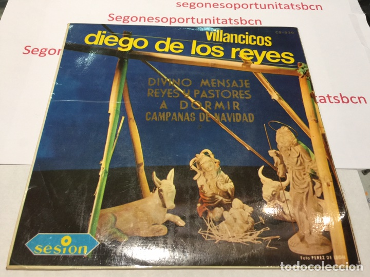 1 VILLANCICOS DIEGO DE LOS REYES EP SELLO SESION DE 1966