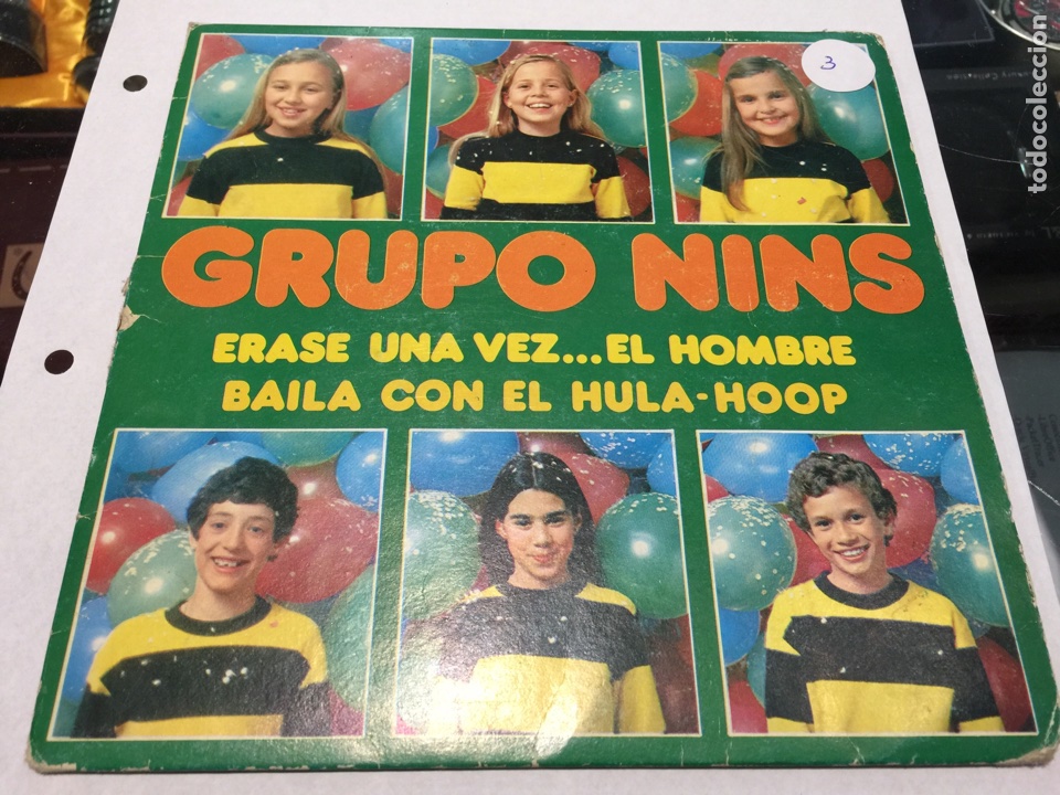 1 GRUPO NINS - ERASE UNA VEZ.. EL HOMBRE . SINGLE 1979