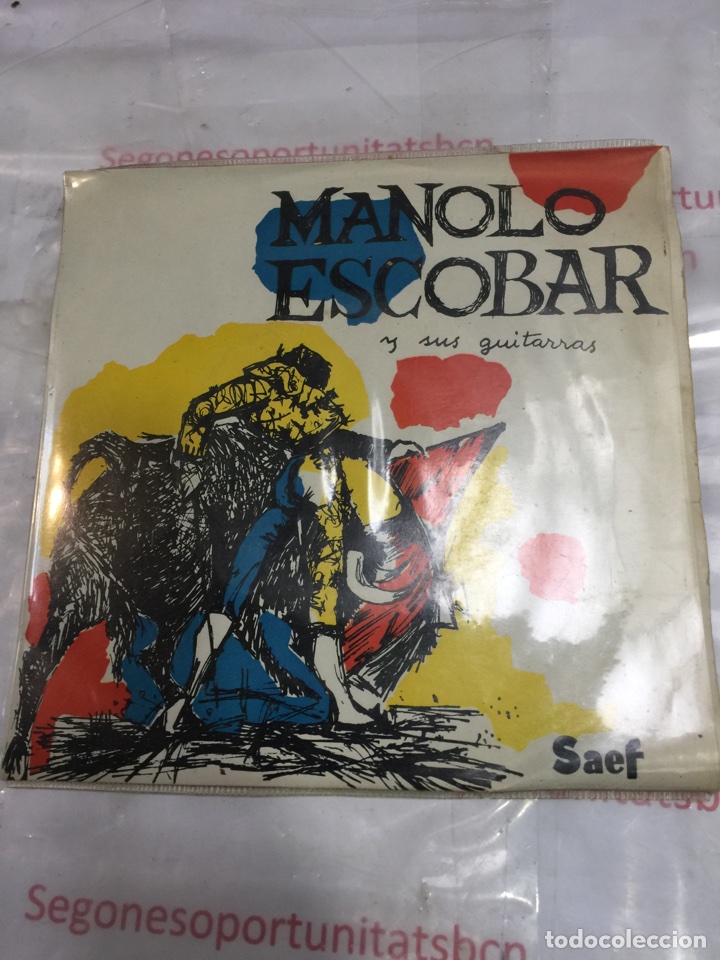 1 DISCO VINILO MANOLO ESCOBAR.