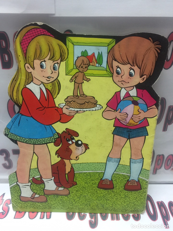 2 EL MUÑECO DE CHOCOLATE , TROQUELADO DE EDITORIAL ANTALBE DE 1981