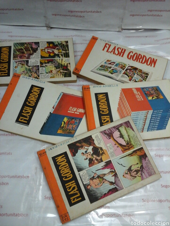 2 LOTE - FLASH GORDON - 60 NÚMEROS - ED. DOLAR