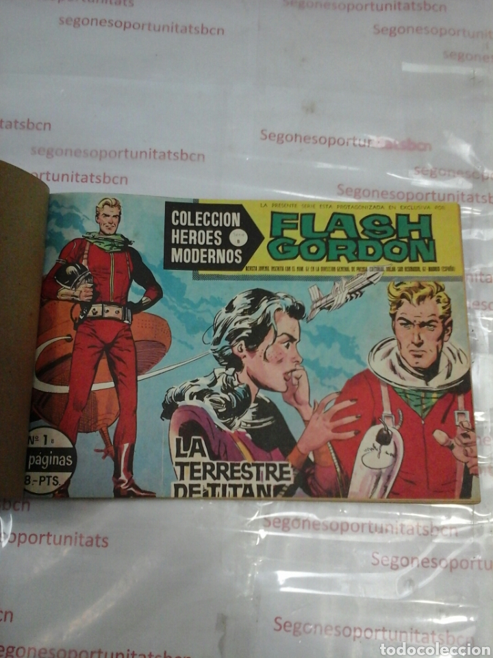 3 LOTE - FLASH GORDON - 60 NÚMEROS - ED. DOLAR